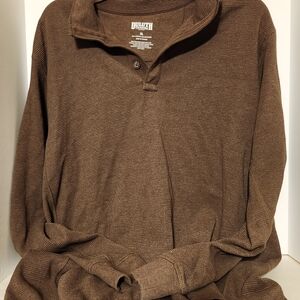 Duluth Trading Co Men's Brown Shirt